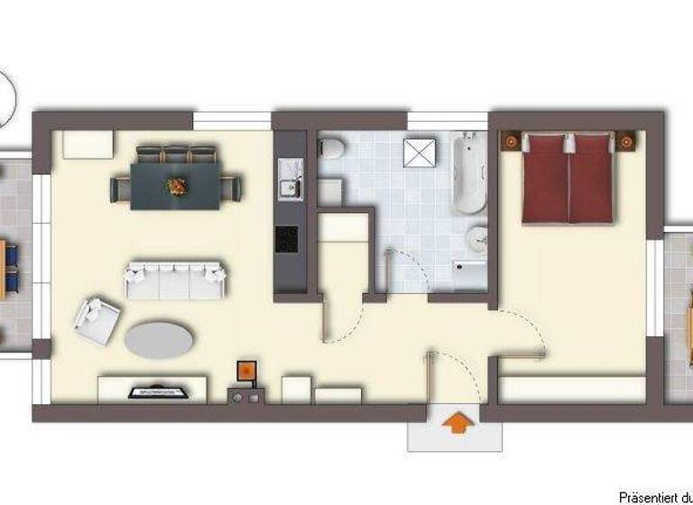 Wohnung zum Kauf 385.000 € 2 Zimmer 56 m² 2. Geschoss Bismarckstraße 5a Seebad Ahlbeck 17419