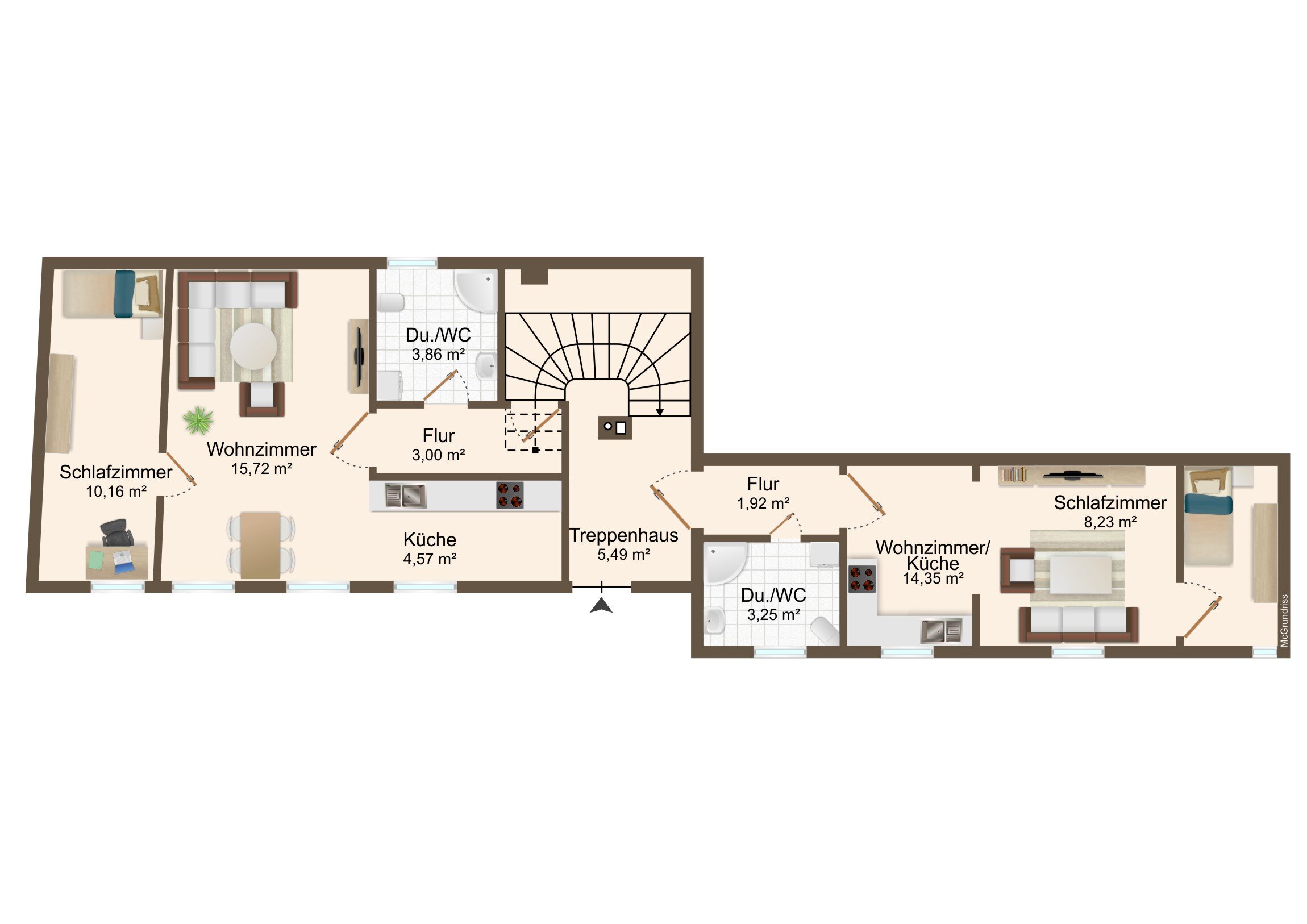 Mehrfamilienhaus zum Kauf 498.000 € 14 Zimmer 402,8 m²<br/>Wohnfläche 742 m²<br/>Grundstück Oschersleben Oschersleben (Bode) 39387