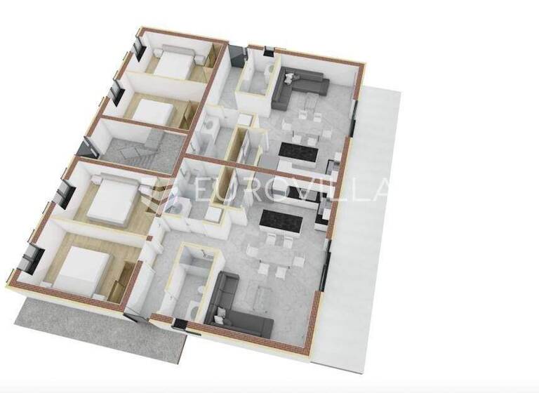 Wohnung zum Kauf 275.000 € 2 Zimmer 84 m² Ulica Bribirskih knezova Sibenik