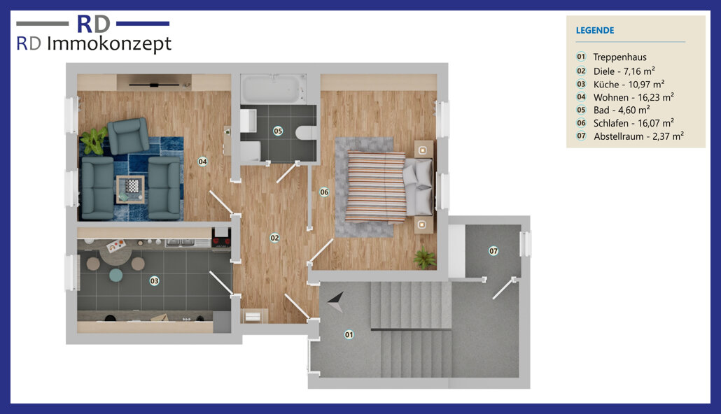 Wohnung zum Kauf 49.900 € 2 Zimmer 53,4 m²<br/>Wohnfläche 1.<br/>Geschoss Plauensche Straße 146 Pforten Gera 07545