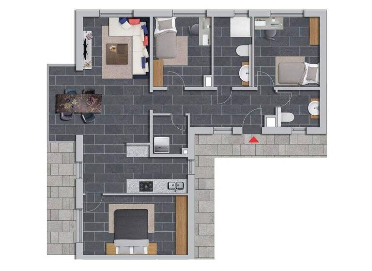 Wohnung zum Kauf 420.000 € 4 Zimmer 106,6 m² Gerstetten 89547