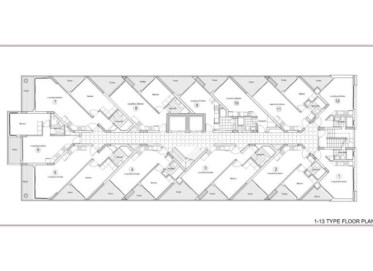 Penthouse zum Kauf 145.000 € 2 Zimmer 60 m² 14. Geschoss Lefke 99790