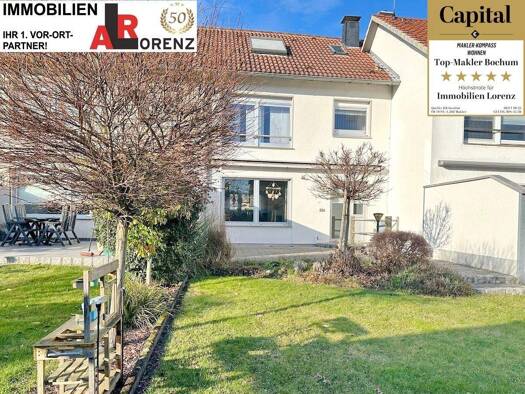 Reihenmittelhaus zum Kauf 348.800 € 3,5 Zimmer 84 m² 207 m² Grundstück Höntrop Bochum 44869