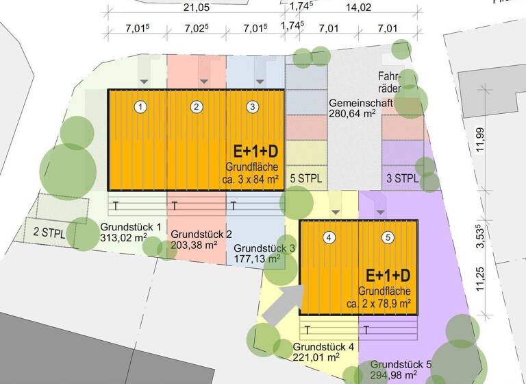 Grundstück zum Kauf provisionsfrei 158.900 € 291,3 m² Grundstück Frabertsham Obing 83119
