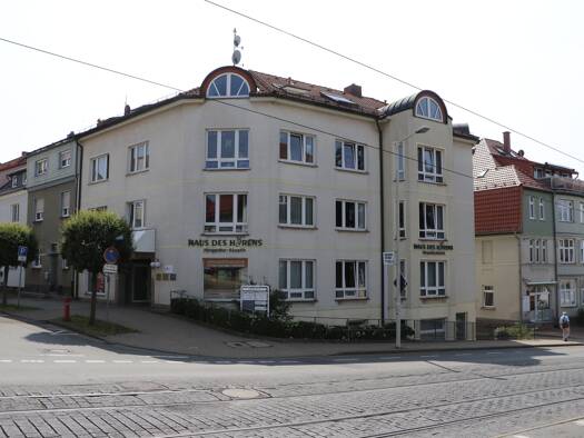 Büro zur Miete provisionsfrei 1.350 € 10 Zimmer 186 m² Bürofläche teilbar von 86 m² bis 186 m² Stolberger Str. 41 Nordhausen 99734