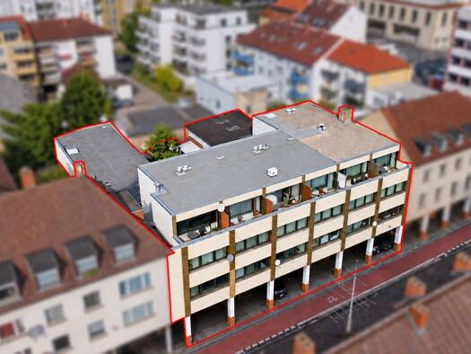Wohnanlage zum Kauf als Kapitalanlage geeignet 980 m² 972 m² Grundstück Darmstadt Darmstadt 64293