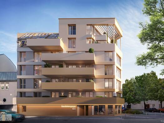 Terrassenwohnung zum Kauf - Erstbezug 439.000 € 2 Zimmer 61,2 m² 3. Geschoss Wien 1170