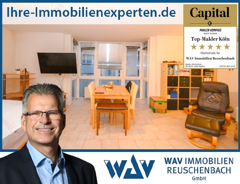 Wohnung zum Kauf 249.500 € 1 Zimmer 48,1 m²<br/>Wohnfläche Nippes Köln 50733