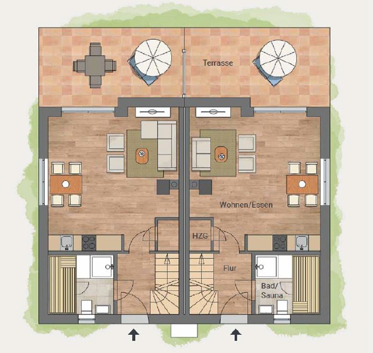 Doppelhaushälfte zum Kauf provisionsfrei 299.000 € 3 Zimmer 75 m²<br/>Wohnfläche 264 m²<br/>Grundstück 01.05.2025<br/>Verfügbarkeit Zirchow 17419