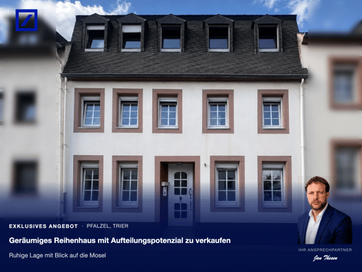 Reihenmittelhaus zum Kauf 125.000 € 6 Zimmer 150 m² 118 m² Grundstück frei ab 01.11.2026 Pfalzel Trier 54293