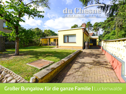 Bungalow zum Kauf 299.000 € 5 Zimmer 158,2 m² 931 m² Grundstück Luckenwalde Luckenwalde 14943