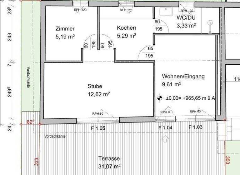 Wohnung zur Miete 1.000 € 3 Zimmer 36 m² Eben am Achensee 6212