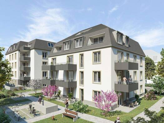 Studio zur Miete - Erstbezug 632 € 1 Zimmer 39,5 m² 1. Geschoss frei ab 01.07.2026 Trachauer Straße 27 Mickten Dresden 01139