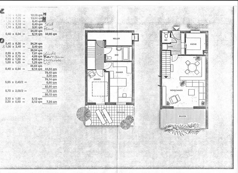 Reihenmittelhaus zum Kauf 200.000 € 3 Zimmer 77,4 m² Breitenbrunn 7091