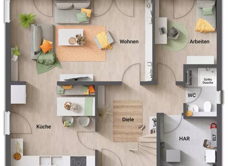 Einfamilienhaus zum Kauf - Erstbezug provisionsfrei 431.225 € 5 Zimmer 149 m² 952 m² Grundstück Scheubengrobsdorf Gera 07548