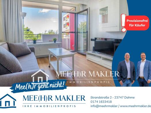 Studio zum Kauf provisionsfrei 115.000 € 1 Zimmer 27 m² 3. Geschoss Lange Wiese 11 d Dahme Dahme 23747