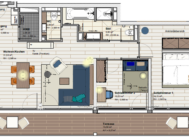 Wohnung zum Kauf provisionsfrei als Kapitalanlage geeignet 523.820 € 3 Zimmer 85,7 m² Am Seeufer 50 Waren Waren (Müritz) 17192