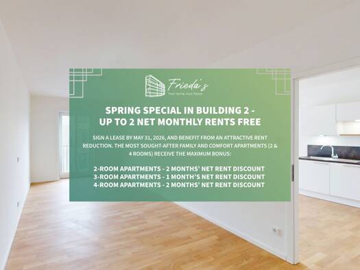 Wohnung zur Miete - Erstbezug 1.465 € 2 Zimmer 60,5 m² 3. Geschoss Friedenauer Höhe 9A Friedenau Berlin 12159