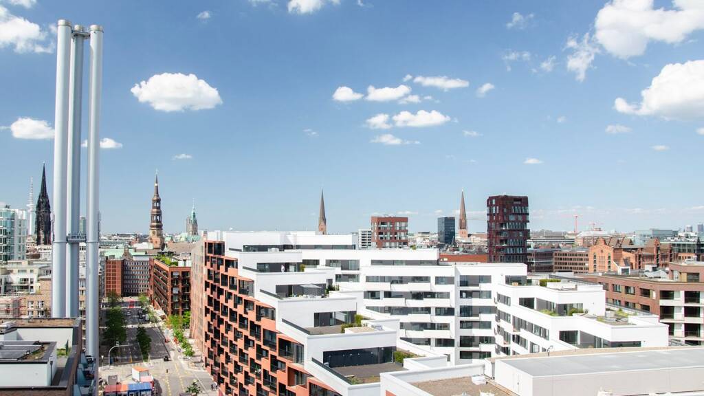 Wohnung zum Kauf 1.290.000 € 3 Zimmer 87,4 m² 8. Geschoss Überseeallee 2b HafenCity Hamburg 20457