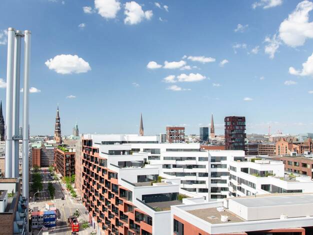 Wohnung zum Kauf 1.290.000 € 3 Zimmer 87,4 m² 8. Geschoss Überseeallee HafenCity Mitte 20457