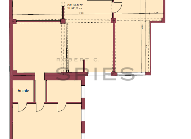 Bürofläche zur Miete provisionsfrei 12,50 € 176 m² Bürofläche teilbar ab 176 m² Barmbek-Süd Hamburg 22083