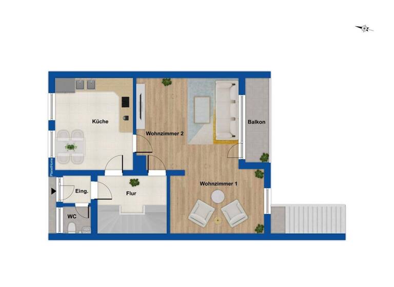 Reihenendhaus zum Kauf 450.000 € 4 Zimmer 113 m² 388 m² Grundstück Erfttal Neuss 41469