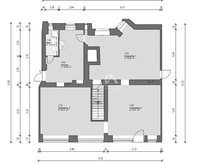 Laden zum Kauf provisionsfrei 3.737 € 126,3 m²<br/>Verkaufsfläche Horstweg 33, 34, 35 Charlottenburg Berlin 14059