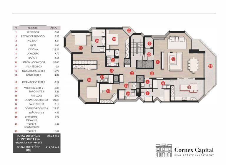 Studio zum Kauf 2.400.000 € 5 Zimmer 255 m² BARCELONA 08017