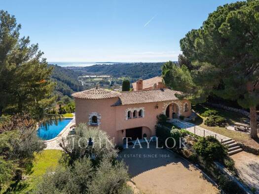 Einfamilienhaus zum Kauf 1.550.000 € 7 Zimmer 281 m² 5.041 m² Grundstück Val Fleuri-Montaleigne Cagnes-sur-Mer 06610