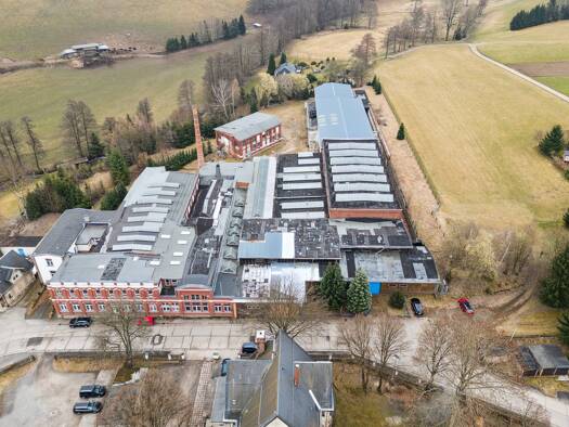 Lagerhalle zum Kauf 1.000.000 € 5.800 m² Lagerfläche Industriestraße 15-17 Lauter Lauter-Bernsbach 08315