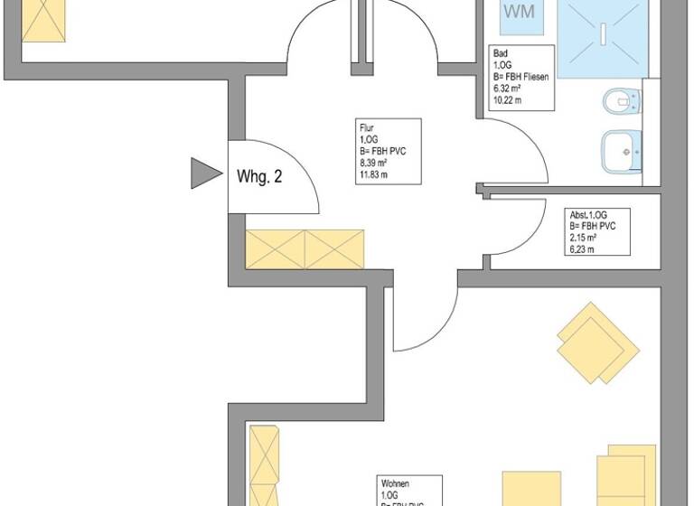 Wohnung zum Kauf provisionsfrei 449.900 € 3 Zimmer 99 m² Rheinsheim Philippsburg / Huttenheim 76661