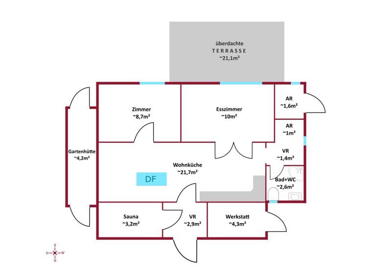 Haus zum Kauf 149.000 € 3 Zimmer 60 m² 480 m² Grundstück Guntramsdorf 2353