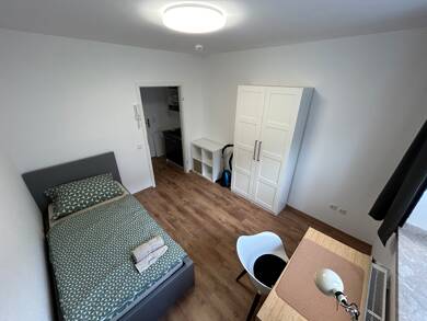 Studio zur Miete 700 € 1 Zimmer 18 m² Bilk Düsseldorf 40225