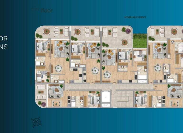 Wohnung zum Kauf 287.500 € 65 m² Limassol