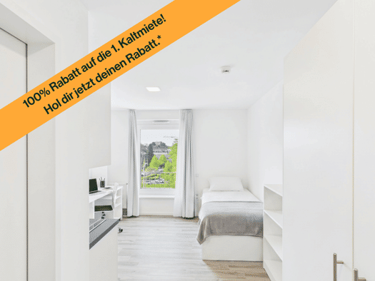 Studio zur Miete 621 € 1 Zimmer 23,9 m² frei ab sofort Heinrichstraße 83 Mörsenbroich Düsseldorf 40239
