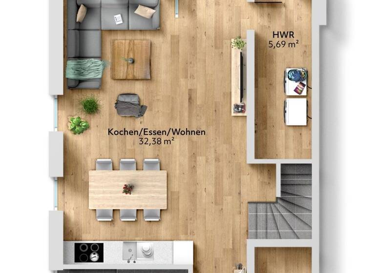 Reihenendhaus zum Kauf - Erstbezug 465.000 € 4 Zimmer 96 m² 199 m² Grundstück Quickborn 25451
