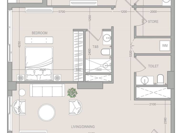 Wohnung zum Kauf provisionsfrei 752.179 € 3 Zimmer 123,9 m² Dubai 00000