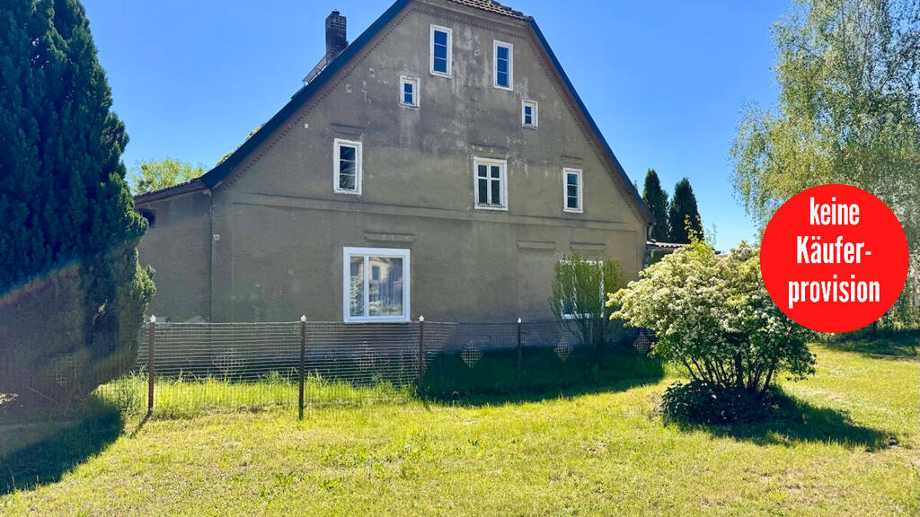 Einfamilienhaus zum Kauf provisionsfrei 85.000 € 4 Zimmer 105 m² 2.005 m² Grundstück Brüssow / Bagemühl 17326