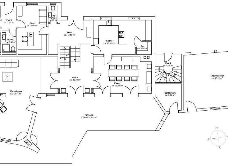 Einfamilienhaus zum Kauf 2.390.000 € 9 Zimmer 358,7 m² 1.073 m² Grundstück Freising 85354
