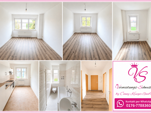 Wohnung zur Miete 355 € 2,5 Zimmer 64,4 m² 2. Geschoss frei ab sofort Hilbersdorfer Straße 34 Hilbersdorf Chemnitz 09131