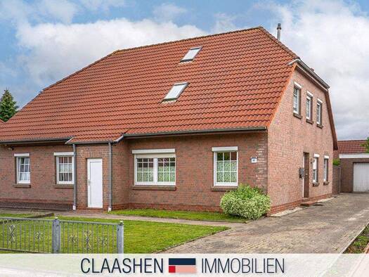 Doppelhaushälfte zum Kauf 219.000 € 4 Zimmer 110 m² 301 m² Grundstück Großheide 26532