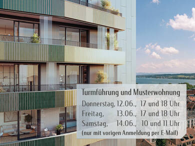 Loft zum Kauf - Neubau 880.000 € 4 Zimmer 112 m² 4. Geschoss Moltekstraße Fürstenberg Konstanz 78467