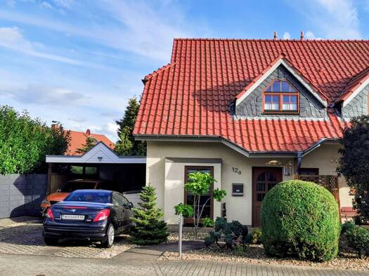 Doppelhaushälfte zum Kauf provisionsfrei 290.000 € 4 Zimmer 124 m² 278 m² Grundstück Irxleben Hohe Börde 39167