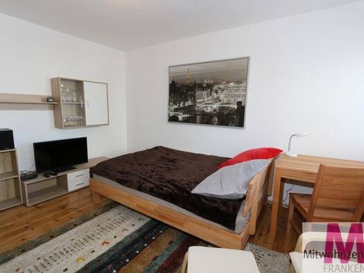 Wohnung zur Miete Wohnen auf Zeit 590 € 1 Zimmer 25 m² frei ab 01.09.2025 Gärten h d Veste Nürnberg 90408