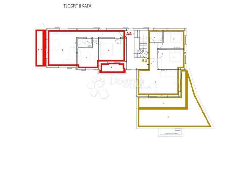 Wohnung zum Kauf 326.708 € 3 Zimmer 78 m² 2. Geschoss Tisno