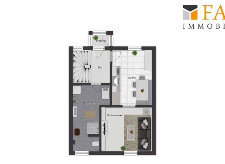 Doppelhaushälfte zum Kauf 129.000 € 4 Zimmer 95 m² 124 m² Grundstück Daaden 57567