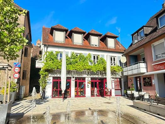 Restaurant zur Miete 4.000 € 160 m² Gastrofläche 156 m² Grundstück Gutgesellentorplatz 2 Breisach Breisach am Rhein 79206