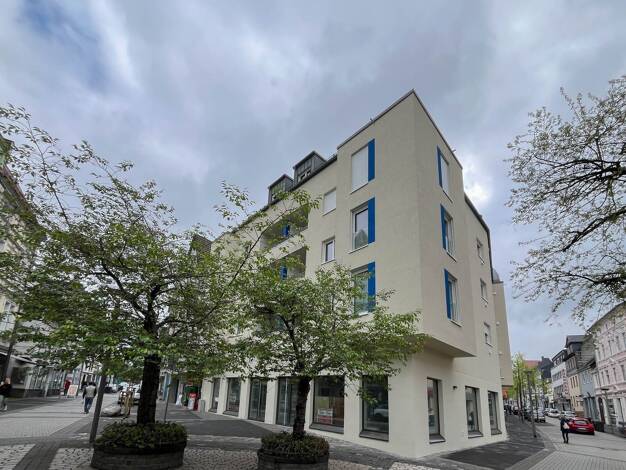 Wohnung zur Miete - Erstbezug 744 € 2 Zimmer 62 m² 4. Geschoss frei ab sofort Friedrichstr. 1 Zentrum Iserlohn 58636