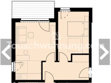 Wohnung zur Miete Tauschwohnung 600 € 2 Zimmer 52 m² Dachgeschoss, 4. Geschoss Bornim Potsdam 14469