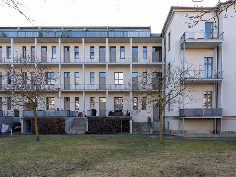 Wohnung zum Kauf 149.000 € 2 Zimmer 50,6 m² 1. Geschoss Albertstadt Dresden 01099
